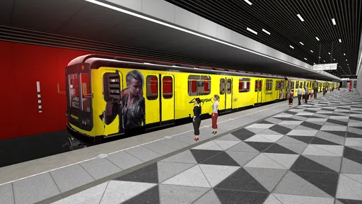 Ekran görüntüsü 2. Жизнь в метро | Metrostroi
